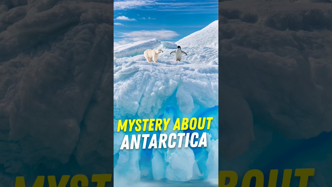 ⁣😱 Mysterious facts about Antarctica Continent #crazefactz #antartica