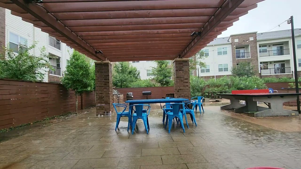 Sleep in minutes at the sound of the rain falling