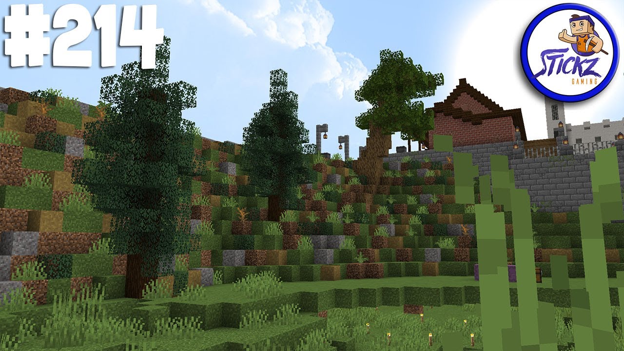 Minecraft - BEAUTIFYING THE LANDSCAPE - EP 214 (1.16) - Stickz Plays Minecraft S2