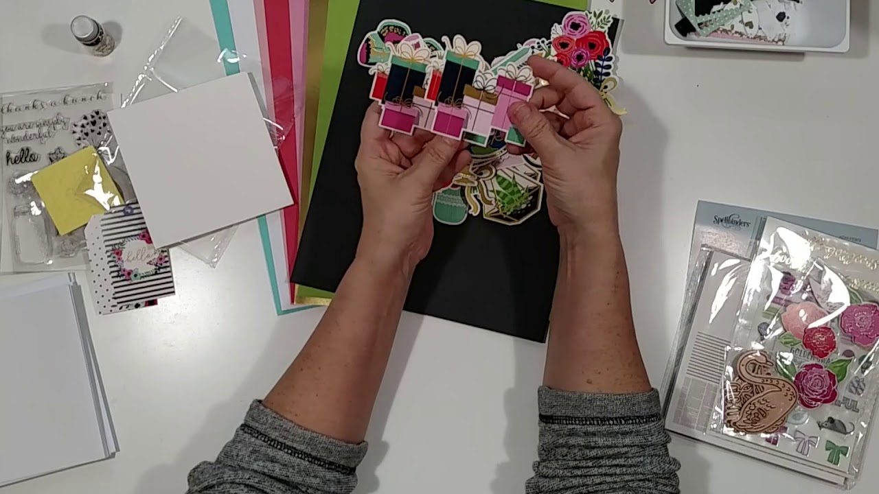 Spellbinders Feb Card Kit