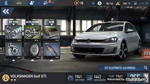 NFS No Limit - VOLKSWAGEN Golf GTI Get Blueprint! 02