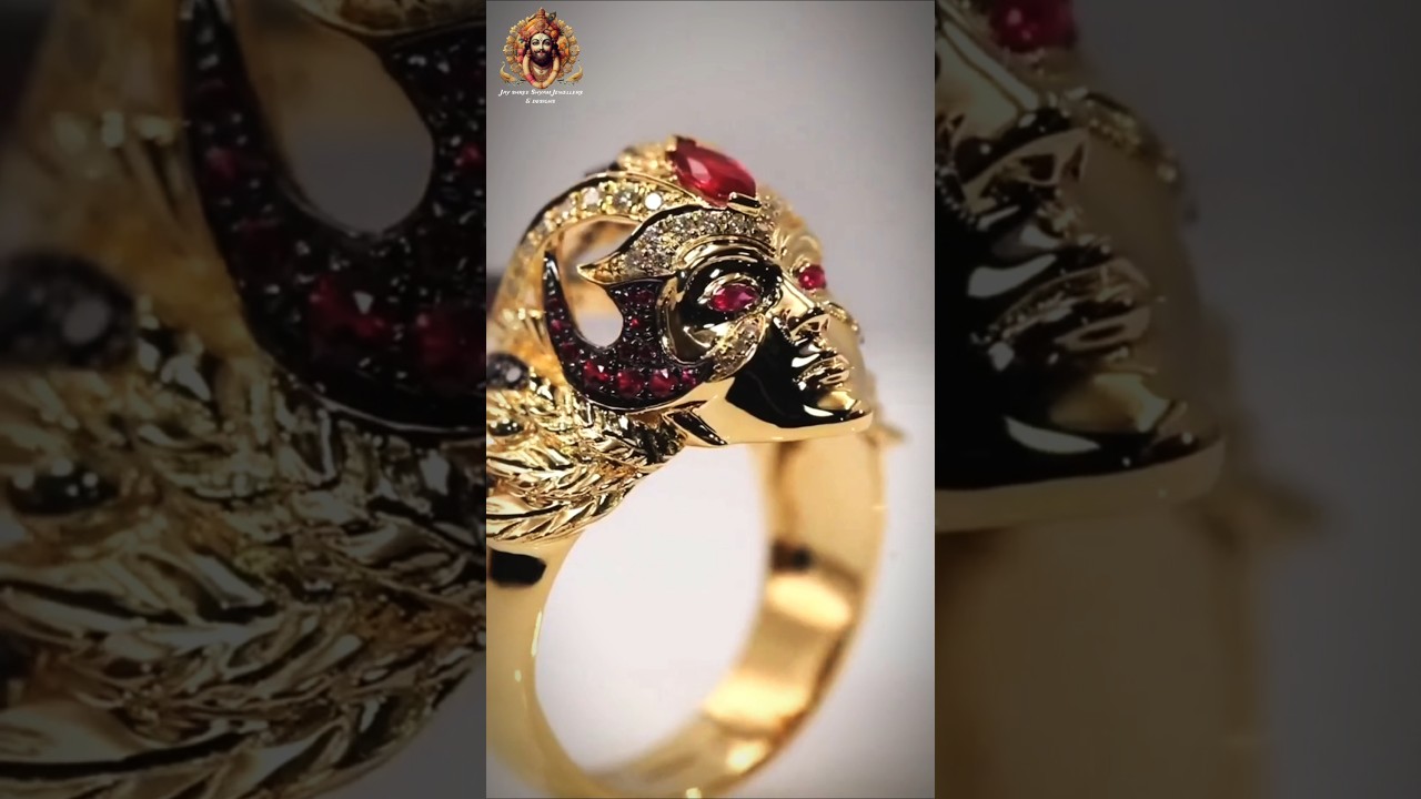 🦅Garud Bhagwan-Inspired Gold Ring with Diamonds | Limited Edition Divine Power! 