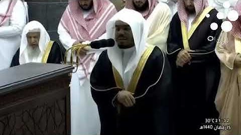 صلاة التراويح من الحرم المكي الشريف ليلة 16 من رمضان 1440| #ياسر_الدوسري و #عبدالله_الجهني|تلاوة فقط