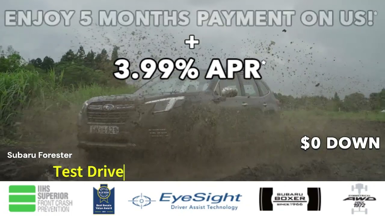 Black Friday Subaru Specials