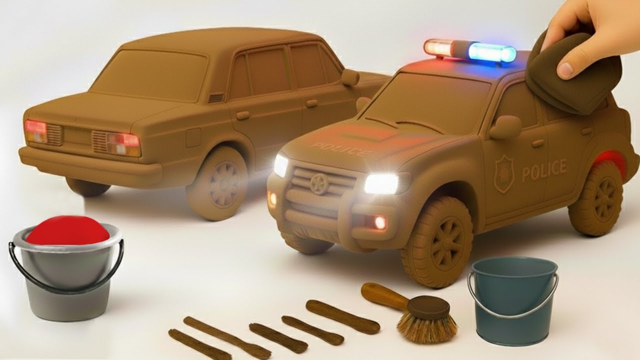 The surreal cleaning process of a 