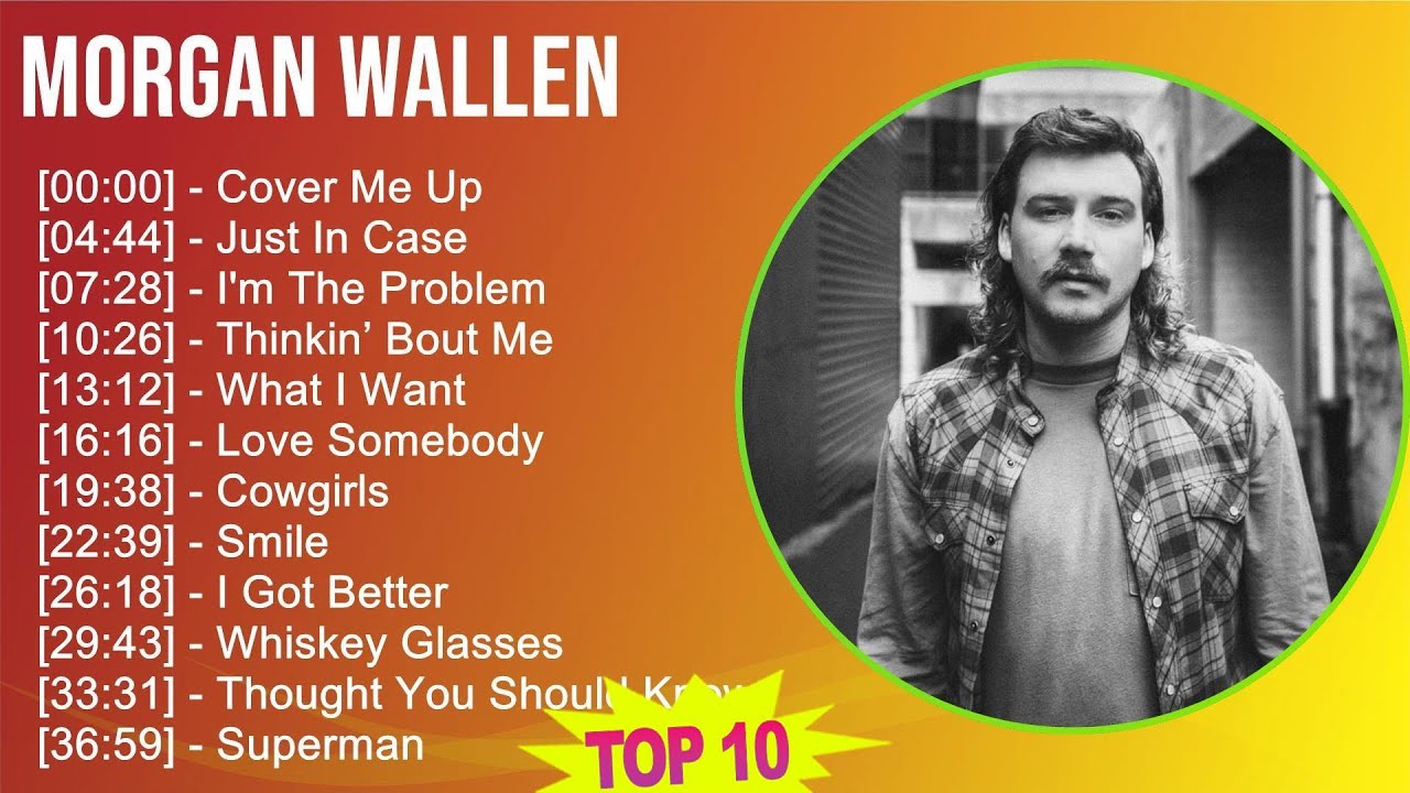 Morgan Wallen 2025 MIX 1 HOUR - Cover Me Up, Just In Case, I'm The Problem, Thinkin’ Bout Me Morgan Wallen 2025 MIX 1 HOUR - Cover Me Up, Just In Case, I'm The Problem, Thinkin’ Bout Me