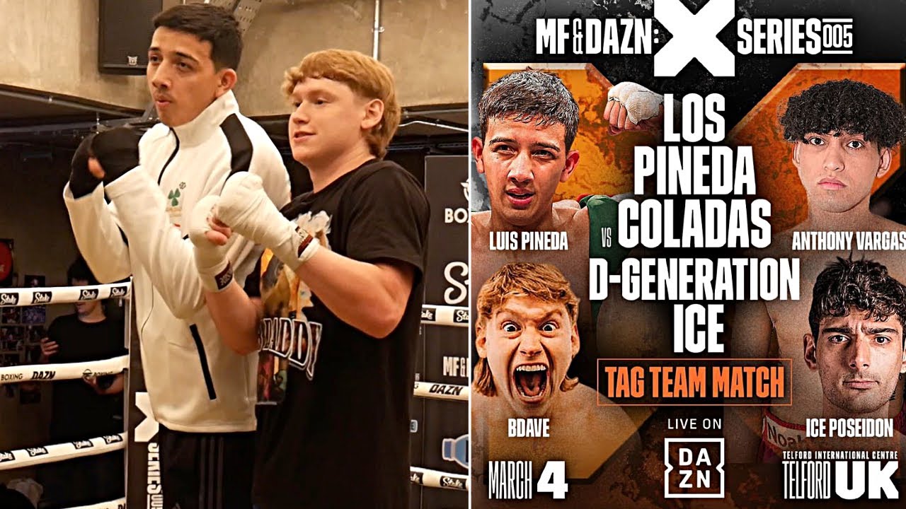 BOXING'S FIRST EVER TAG TEAM! LUIS PINEDA & BDAVE TEAM UP FR THE