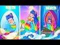 The little mermaid poor princess mermaid grow up story   poor princess life animation