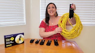 Extension Cord Storage Straps and Organizer - Heavy Duty