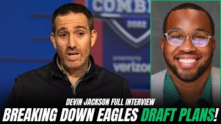 Draft Expert Devin Jackson Previews Eagles Approach in 2025 Draft & Breaks Down Key Players! Guide