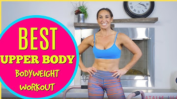 Best Upper Body Bodyweight Workout using LEBERT Equalizer Bars| Natalie Jill