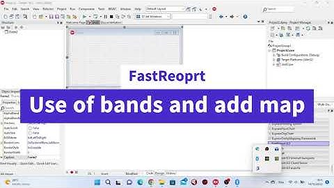 Delphi - FastReport  : Lesson 1 How to Use ReportTitle, PageHeader, ColumnHeader and ColumnFooter