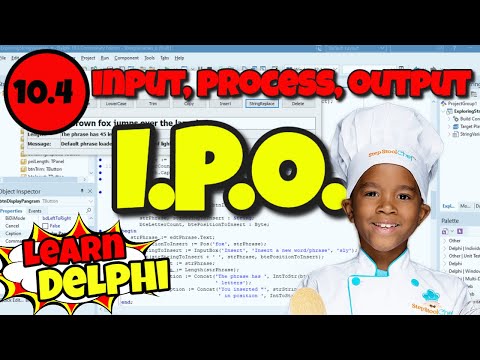 Learn Delphi Programming | Unit 10.4 | IPO (Input, Process, Output) in Delphi