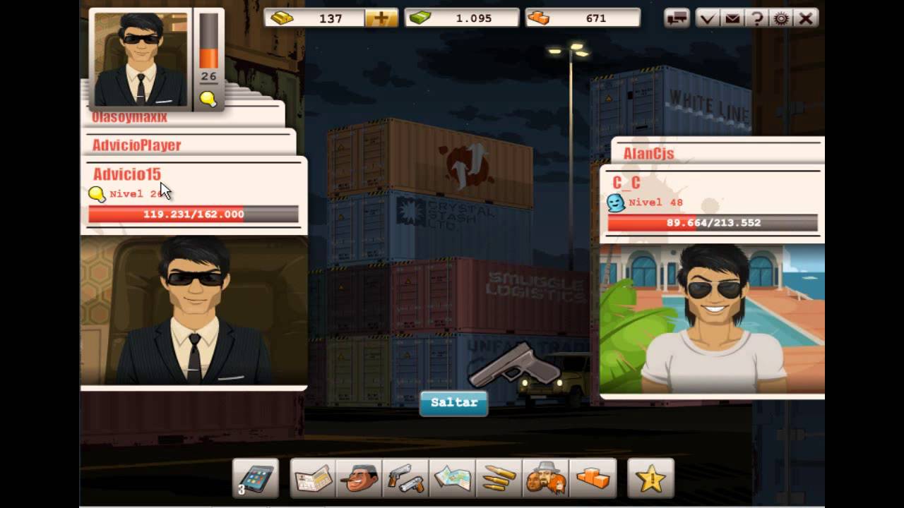 Goodgame gangster Advicio15 vs PREDATORS