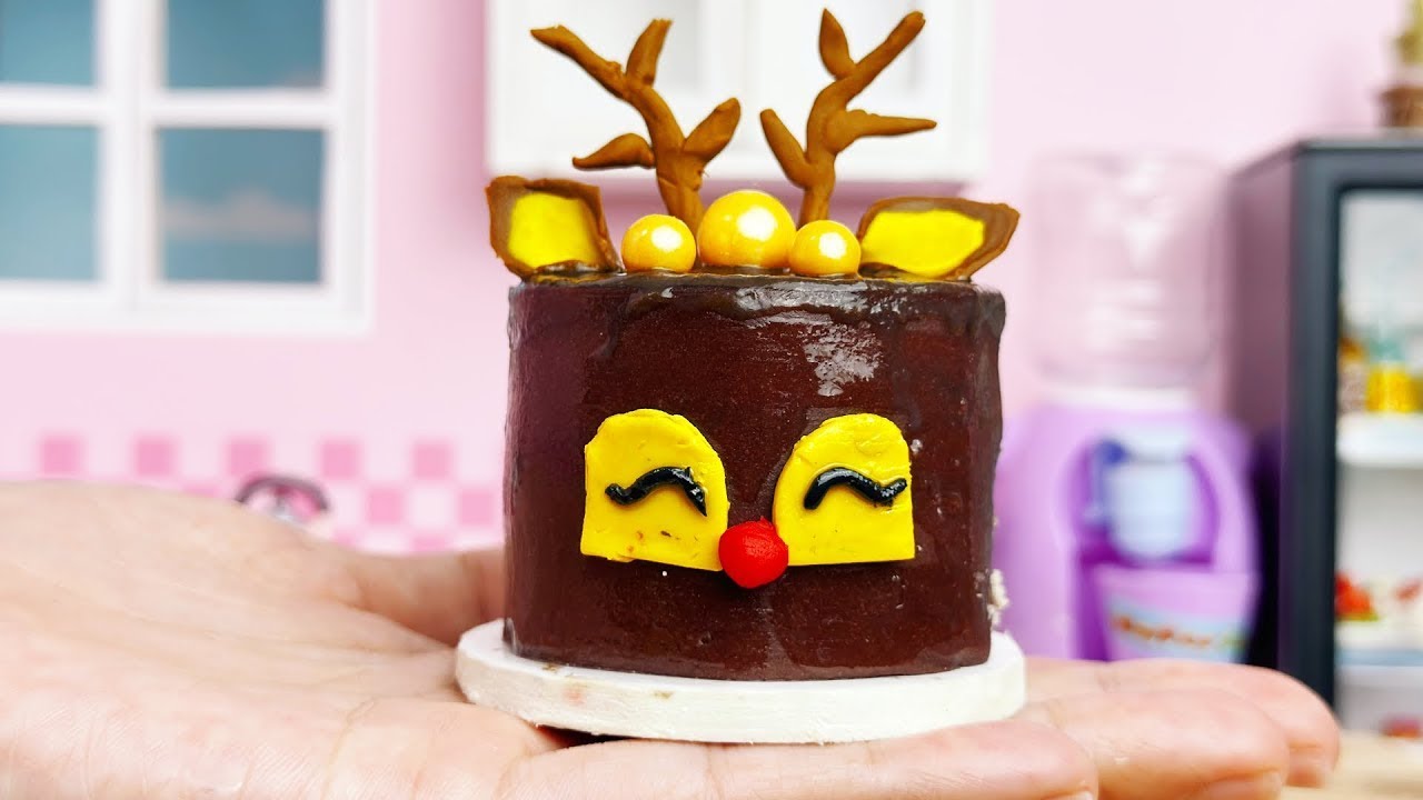 Yummy Miniature Cooking Birthday Cakes Recipe 🍗 Best Fast Miniature ...