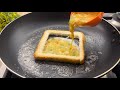 10 Minute Breakfast Recipe | Healthy Breakfast | Egg & Cheese Toast Recipe | Sandwich Recipe |