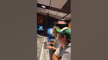 Max cutting vocals on the SSL 9000J in Studio B