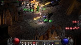 Diablo II: Resurrected Infinity Lightning Sorc CS Farming Ps5