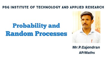 Probability and Random Processes-Linear Systems-lec-1