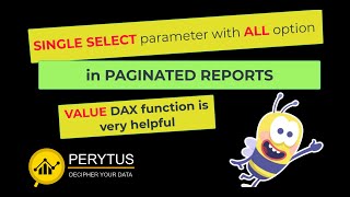 Learn how you can use Single Select Parameter with ALL Option in the Paginated Reports - Power BI Net Worth