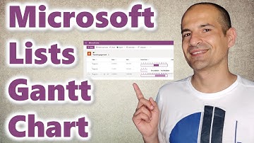 How to create a Gantt Chart view in Microsoft or SharePoint Lists