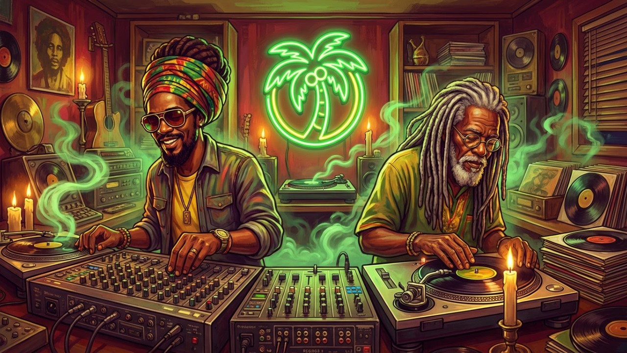Roots Reggae Spiritual Meditation & Healing 🌿 Heavy Bass Rasta Dub Mix ...