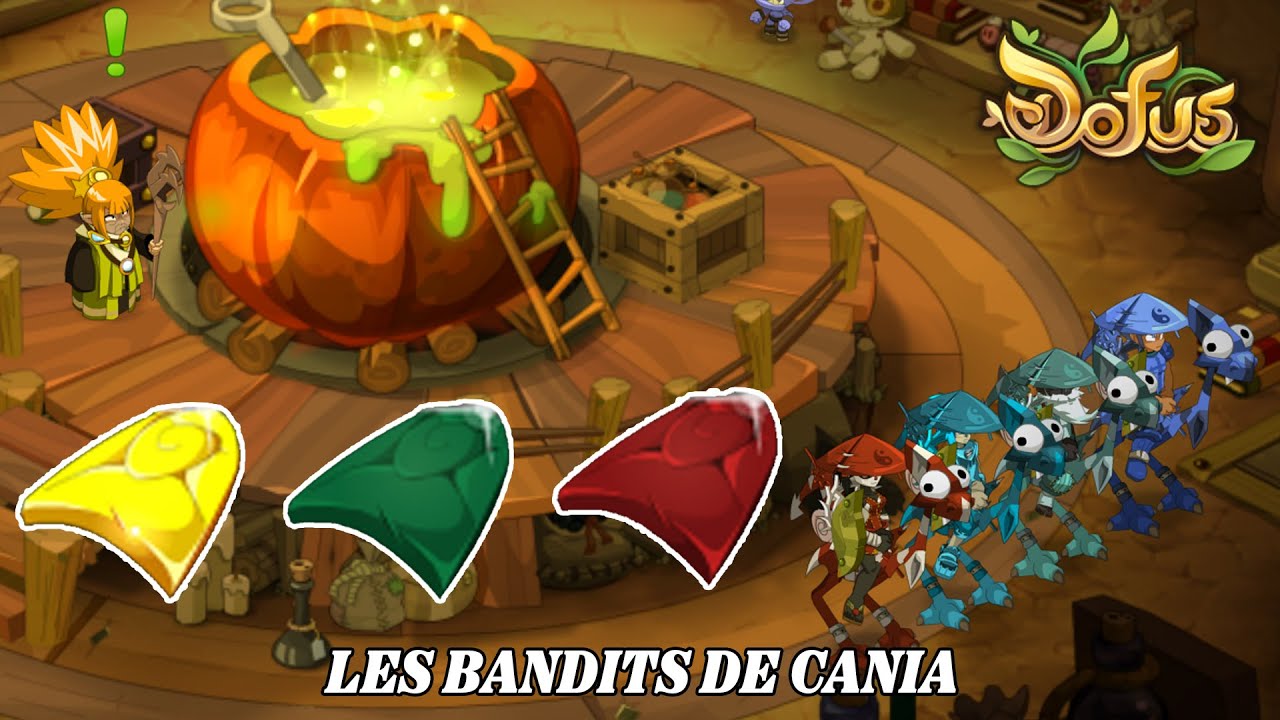 LES BANDITS DE CANIA - QUETES DU DOFUS EMERAUDE !! DOFUS