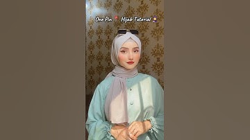 One Pin Hijab Tutorial For Grils By Areeba_Tahir #hijabtutorial #tutorial #fyp #viral  #hijab