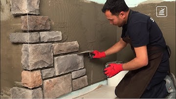 How to Install Stonewrap Manufactured Stone