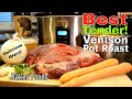 How to Make Delicious Tender Venison Pot Roast in a Crockpot Slow Cooker! Beef or Deer Recipe!