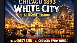 Chicago 1893 White City AI Reconstruction The World's Fair That Changed Everything  Documentary
