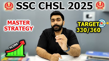 SSC CHSL 2025 Preparation Strategy | SSC CHSL Complete Strategy & Books SSC CHSL Beginners Strategy