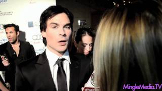 Ian Solmerhalder at The Ripple Effect Red Carpet Event for the Water Project