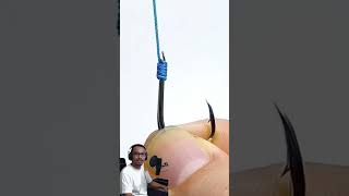 How to Tie an Eyeless Fishing Hook – Old-School Knot That STILL Works Like Magic!" #lifehacks
