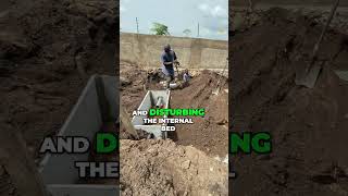 Stop Water Seepage! Build Stronger Bases, Builders' Secrets Revealed #shorts