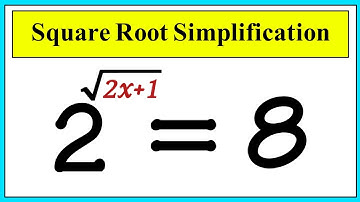 Nice Square Root Simplification Step by Step | Math Olympiad Question @theganisclassroom 