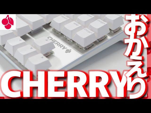 CHERRY MX8.0メカニカルキーボード チェリー 稀少品 CHERRY MX BOARD 8.0 RGB Keyboardがカッコイイという動画