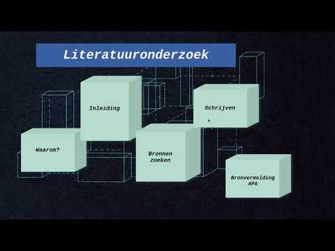 Keuzedeel voorbereiding hbo (K0125) - Literatuuronderzoek (WP1.2)