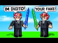 I Met A FAKE DIGITO in Roblox Bedwars...
