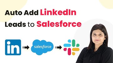 Instant LinkedIn Leads to Salesforce & Slack — Capture, Sync & Alert in Seconds!