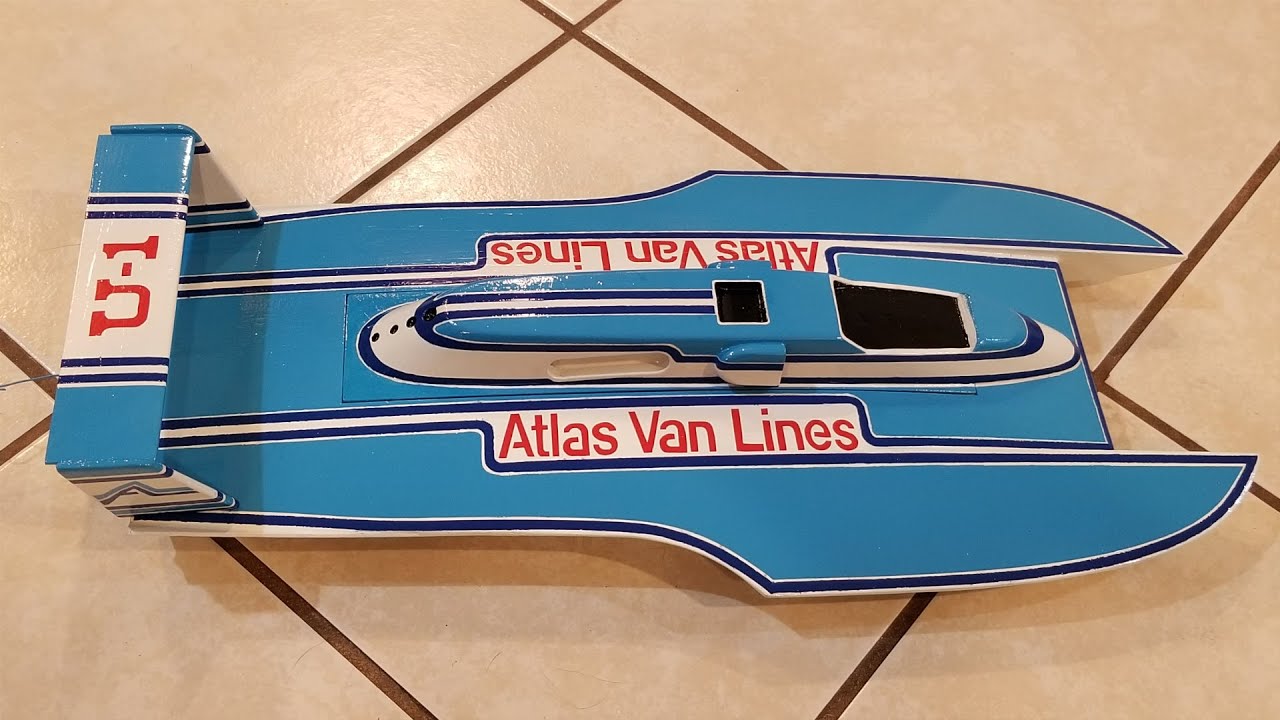 Atlas Van Lines 1/20 Scale Mini Unlimited Hydroplane_Part 14 - YouTube