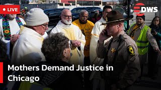 LIVE: Mothers gather outside Chicago detention center to protest ICE | DWS News | AC14