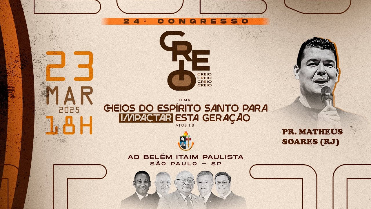 24º Congresso CREIO Itaim Paulista - 23/03/2025