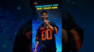 Top 5 Most Popular Indian Rappers &amp; Their Most Viewed Rap Songs📈 | Siddhu Moosewala | #shorts #rap