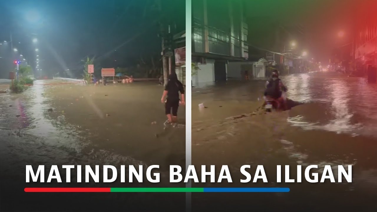 Iligan City sinalanta ng matinding baha dahil kay Basyang | ABS-CBN News