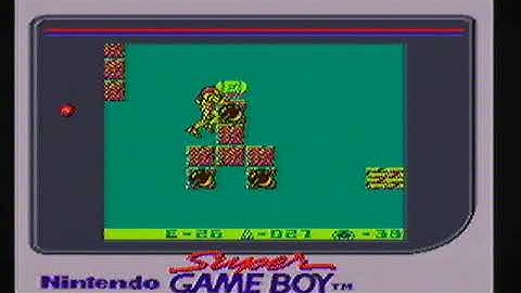 Metroid II Return of Samus: Getting the Ice Beam - Super Game Boy