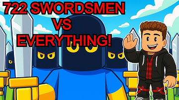 I Spawned 722 Swordsmen in Make A Army! (Over $36,000 Spent on a Full Plot Army) - Roblox