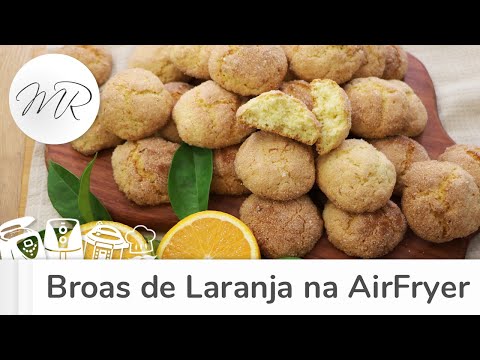 Orange Bread in the Air Fryer - Oil-Free Fryer - Maurício Rodrigues