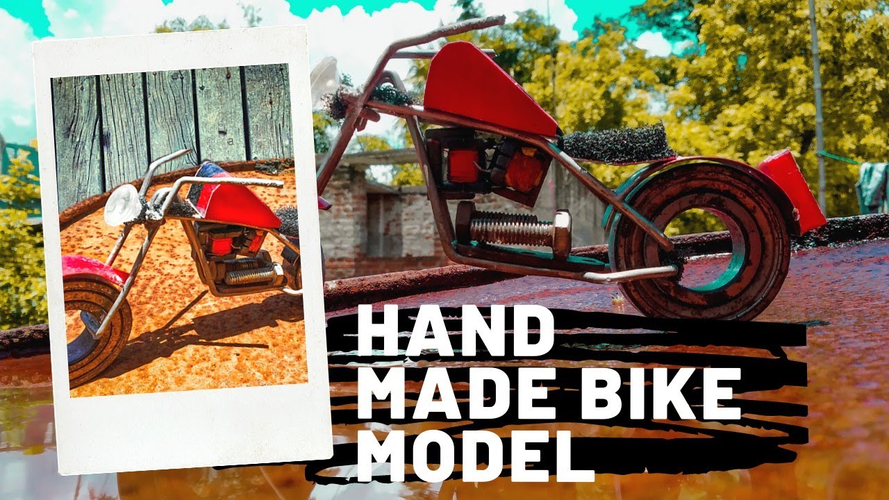 How to make a bike model - YouTube