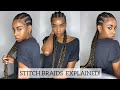 Feed-in Braids EXPLAINED in DETAIL from pre-parting to the ends| DIY